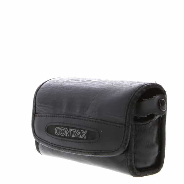 Contax TVS III Leather Belt Case Black CC-76 at KEH Camera