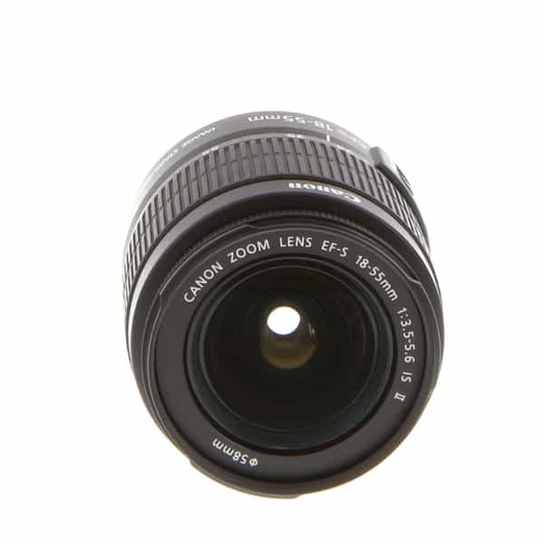 Canon EF-S 18-55mm f/3.5-5.6 IS II Macro AF Lens for APS-C DSLRS {58}  Used Camera Lenses at KEH Camera at KEH Camera