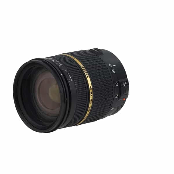 Tamron 28-75mm F/2.8 XR Aspherical Macro DI IF LD (A09) Lens For Canon EF  Mount {67} - With Caps and Hood - BGN