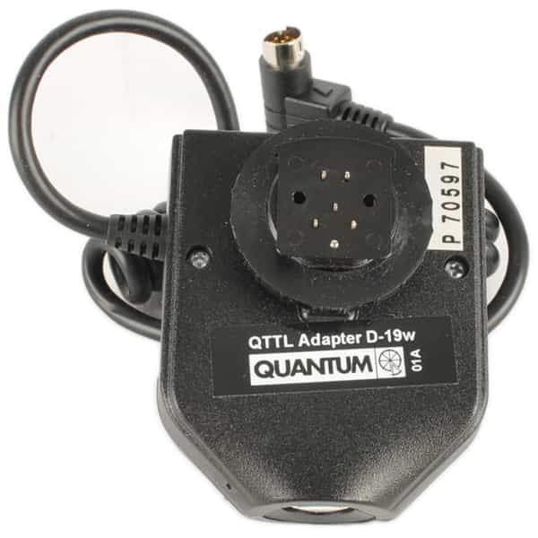 Quantum Instruments Qflash TTL Adapter D19W (Hasselblad H-1) 