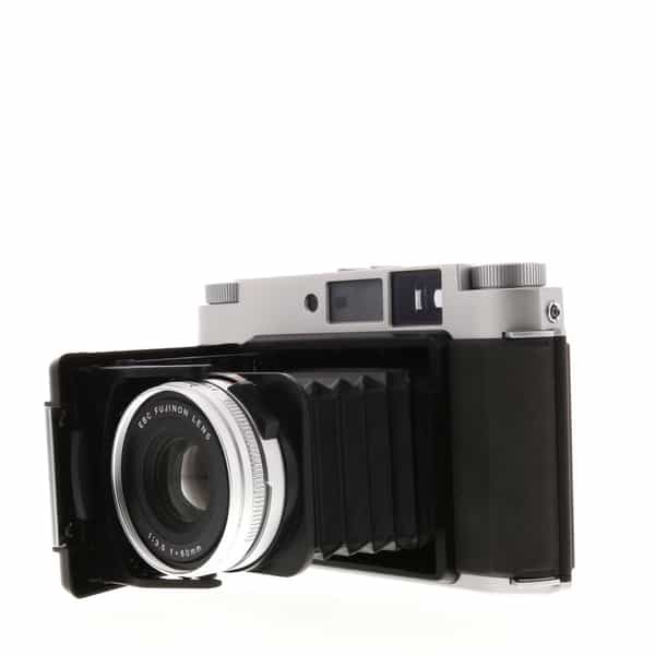 Fuji GF670 Professional Folding Medium Format Camera with 80mm f/3.5,  Silver - With Case - EX+