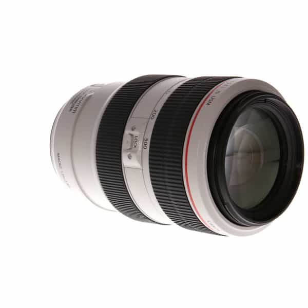 Canon 70-300mm f/4-5.6 L IS USM Lens for EF-Mount, White {67} at 