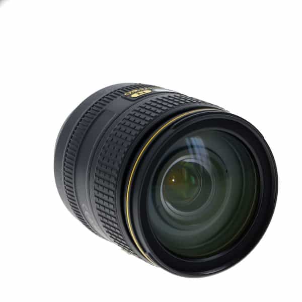 Nikon AF-S NIKKOR 24-120mm f/4 G ED VR Autofocus IF Lens {77} - With Caps  and Hood - EX