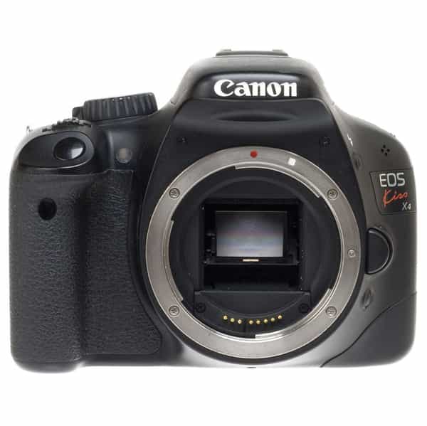 Canon EOS Kiss X4 (Japanese Rebel T2I) DSLR Camera Body, Black {18MP} -  With Battery and Charger - EX