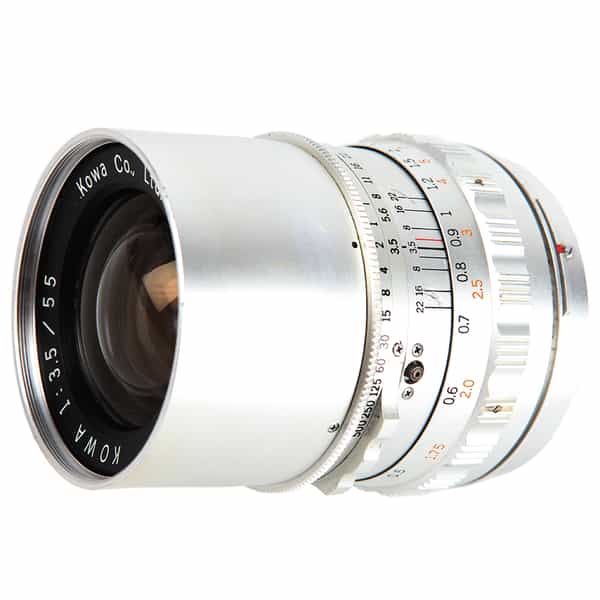 Kowa 55mm f/3.5 S Lens for Kowa Six, Super 66, Chrome {67}