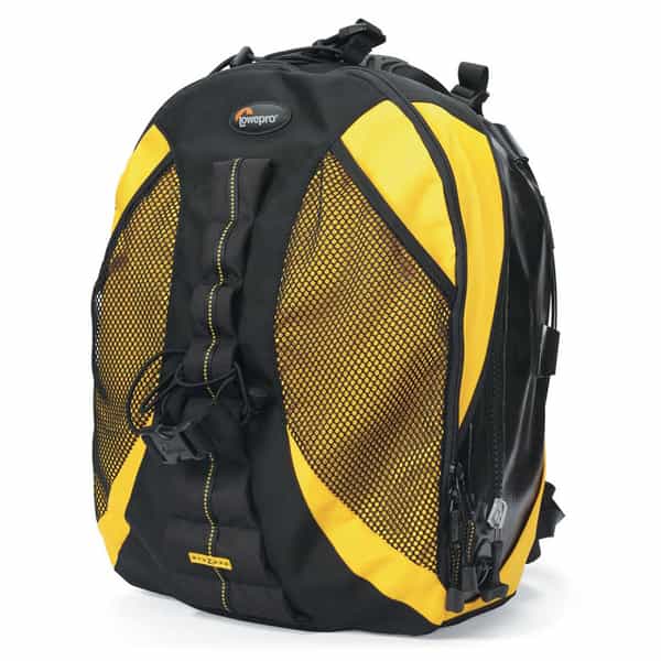 Lowepro DZ100 Dryzone 100 Backpack, Black/Yellow, 11x5.5x15\
