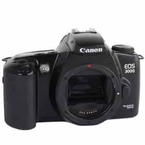 Canon EOS 3000 QD 35mm Camera Body, Black (International Version of Rebel at KEH