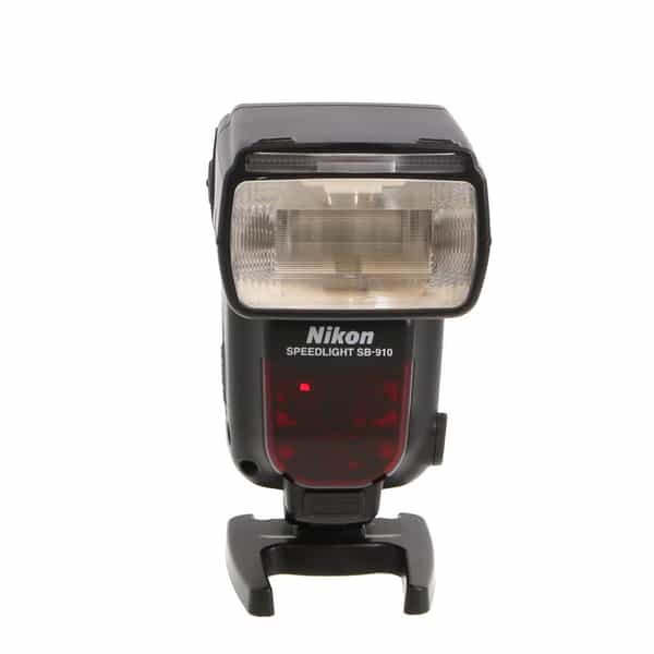 Nikon SB-910 i-TTL Speedlight Flash [GN111, 35mm] {Bounce, Swivel, Zoom} -  With Case, Diffuser, Filter Set and Stand - LN-