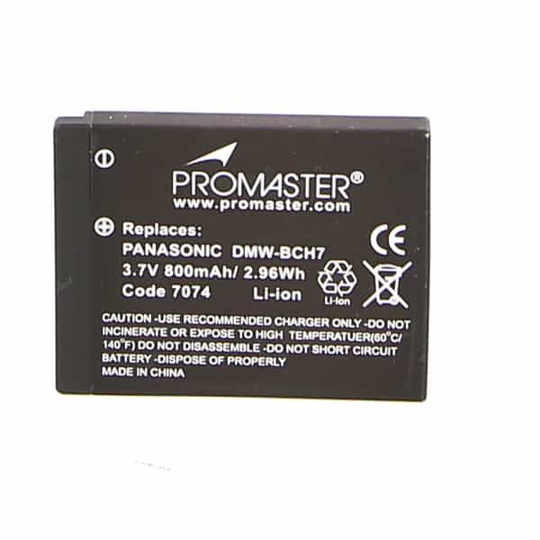 Miscellaneous Brand DMW-BCH7 Battery for Panasonic (FP1/2/3) at KEH Camera