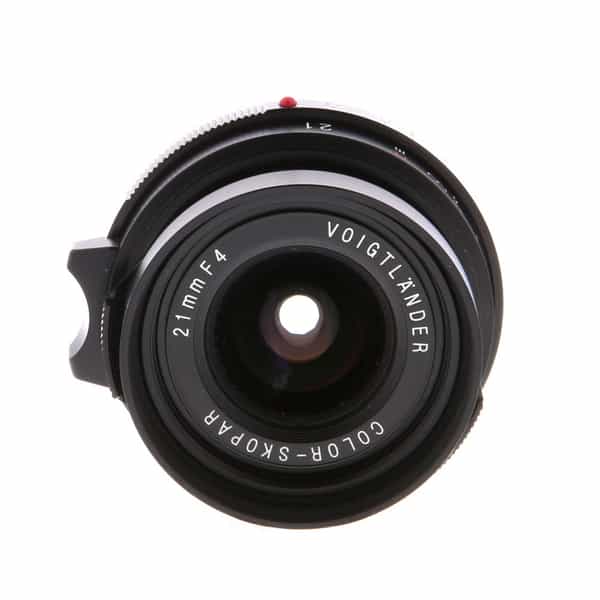 Voigtlander 21mm f/4 Color-Skopar (P) Pancake Lens for Leica M