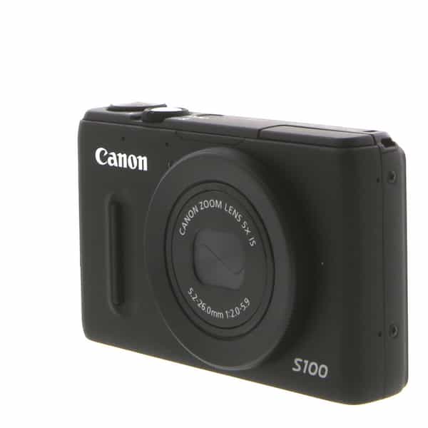 Canon Powershot S100 Black Digital Camera {12.1MP} at KEH Camera
