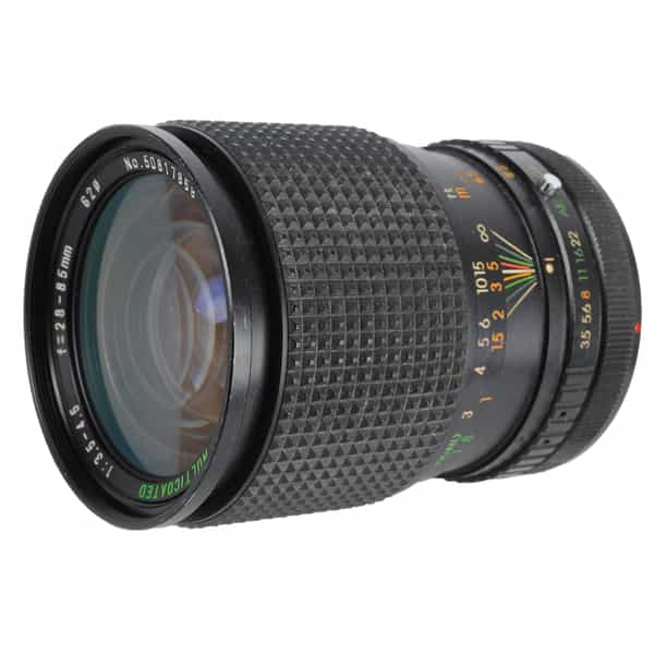 Miscellaneous Brand 28-85mm f/3.5-4.5 Macro Breech Lock Lens for Canon FD-Mount {62}