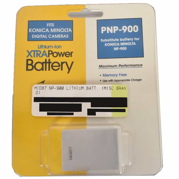 NP-900 Lithium Battery  (Miscellaneous Brand)  