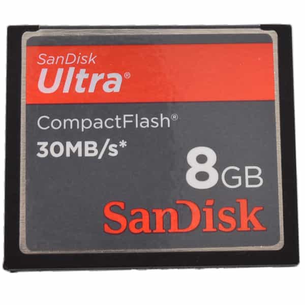 Sandisk Ultra 8GB Compact Flash [CF] 30 MB/s Memory Card
