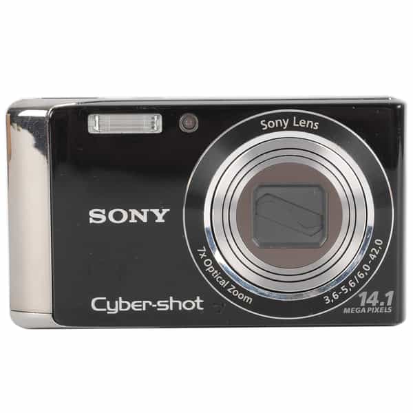 Sony Cyber-Shot DSC-W370 Digital Camera, Black {14.1 M/P}
