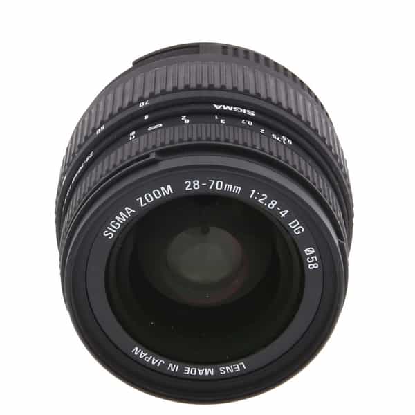 Sigma 28-70mm F/2.8-4 D DG Autofocus Lens For Nikon {58} at KEH Camera