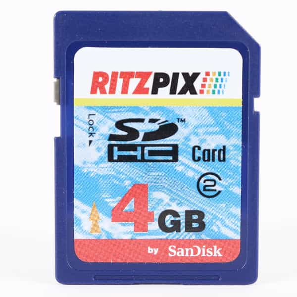 Miscellaneous Brand 4GB Class 2 SDHC Memory Card