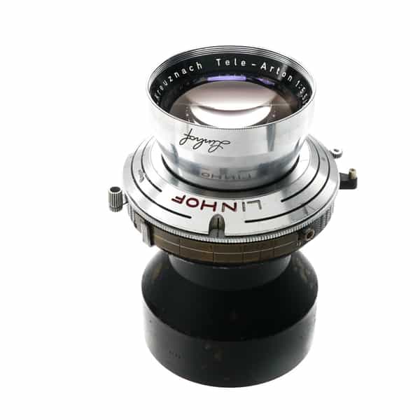 Schneider 270mm f/5.5 Tele-Arton Linhof Compur BT (52MT) Lens for