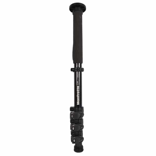 Manfrotto MM294A4 Aluminum Monopod, Black, 4-Section, 19.5-59.5\