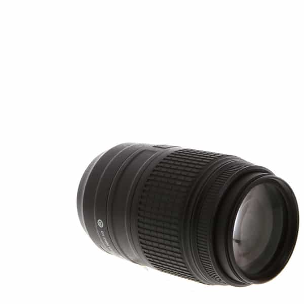Nikon AF-S DX Nikkor 55-300mm f/4.5-5.6 G ED VR Autofocus APS-C Lens, Black  {58} - With Case, Caps and Hood - EX+