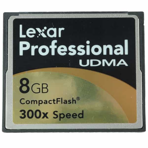 Lexar 8GB 300X UDMA Compact Flash [CF] Memory Card