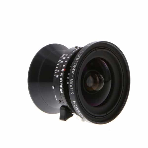 Schneider-Kreuznach 47mm f/5.6 Super-Angulon XL MC Copal 0 BT (35MT) Lens  for 4x5 - With Caps, Center Filter III - BGN