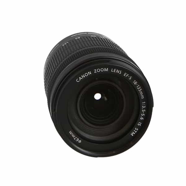 Canon EF-S 18-135mm f/3.5-5.6 IS STM Autofocus APS-C Lens, Black 