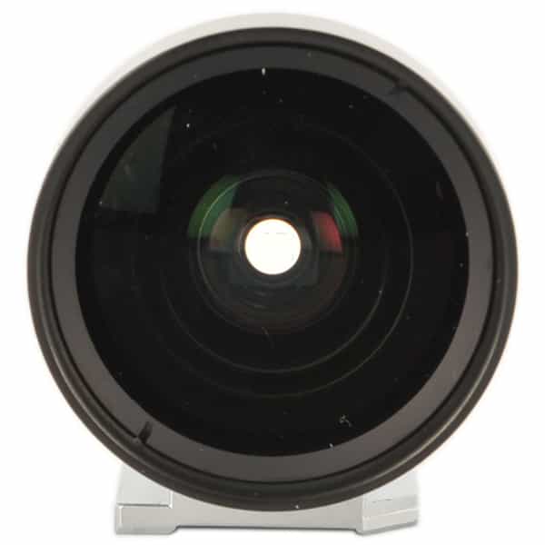 Voigtlander Finder for 15mm Lens, Black Metal with Chrome Foot, Round (2nd Version)