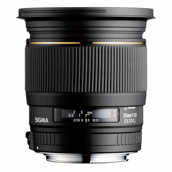 Sigma 20mm f/1.8 EX DG lens for Sony A-Mount [82]
