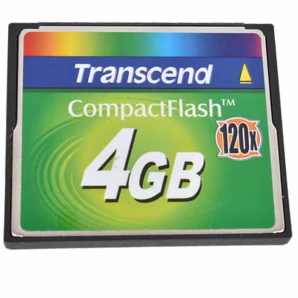 Miscellaneous Brand 4GB 120X Compact Flash [CF] Memory Card
