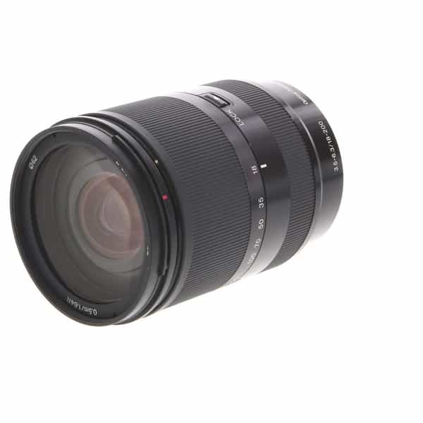 Sony E 18-200mm f/3.5-6.3 LE OSS Autofocus APS-C Lens for E-Mount