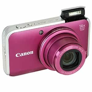 Canon Powershot SX210 IS Digital Camera, Purple {14.1MP} at KEH Camera