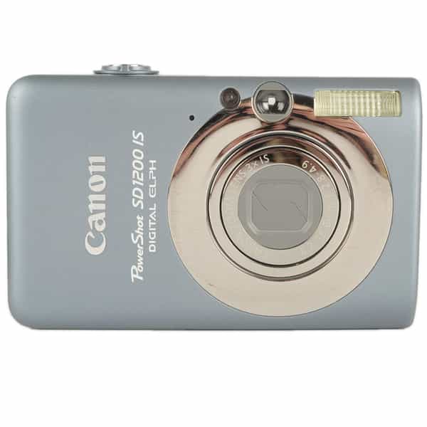 Canon Powershot SD1200 IS LT Gray Digital Camera {10MP} 