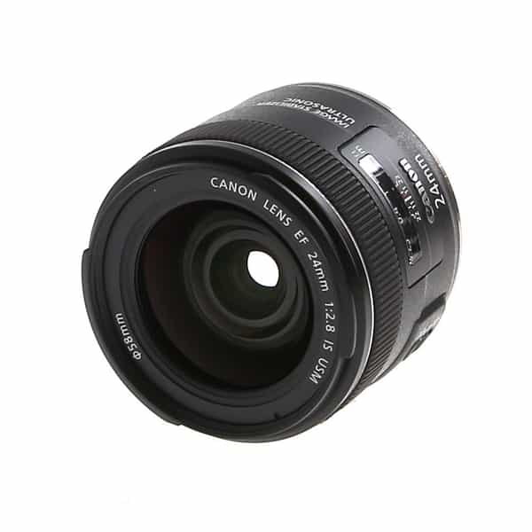 Canon 24mm f/2.8 IS USM EF-Mount Lens {58} at KEH Camera