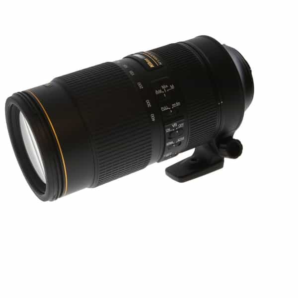 Nikon AF-S NIKKOR 80-400mm f/4.5-5.6 G ED VR Autofocus IF Lens {77 