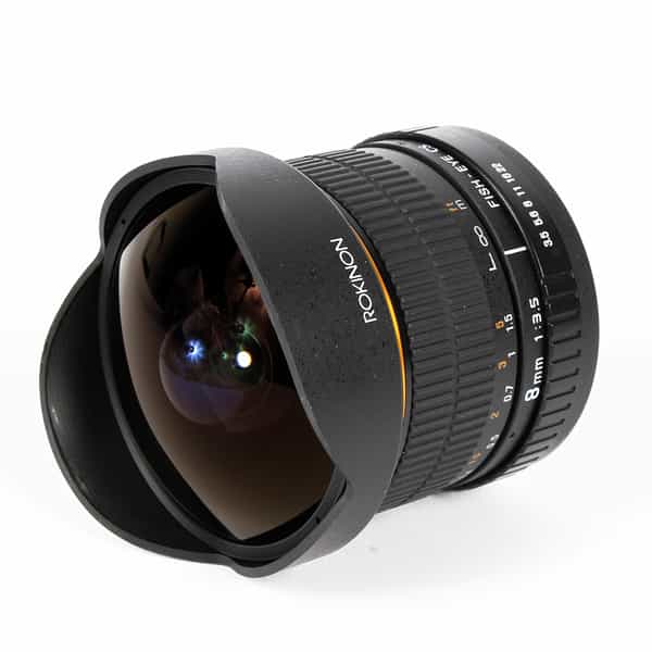 Rokinon 8mm f/3.5 Aspherical CS Fisheye Manual Lens for Sony A-Mount 