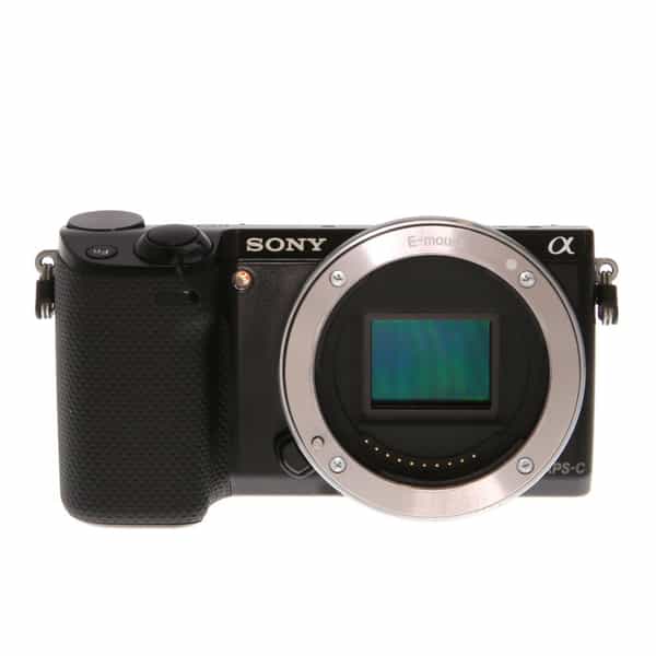 Sony NEX-5R Mirrorless Camera Body, Black {16.1MP} at KEH Camera
