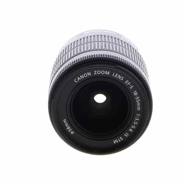 Canon EF S mm f..6 IS STM Autofocus APS C Lens, Black