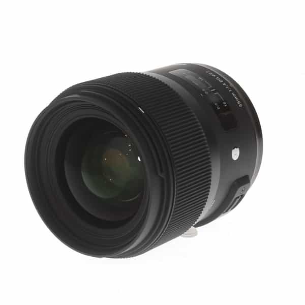 Post Malen Luchtvaart Sigma 35mm f/1.4 DG (HSM) A (Art) Full-Frame Lens for Nikon F-Mount, Black  {67} at KEH Camera