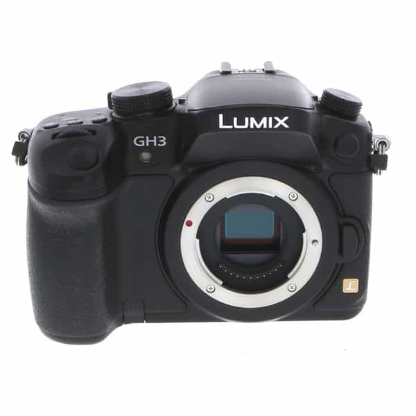 Inspiratie bureau elk Panasonic Lumix DMC-GH3 Mirrorless Micro Four Thirds Digital Camera Body,  Black {16MP} at KEH Camera