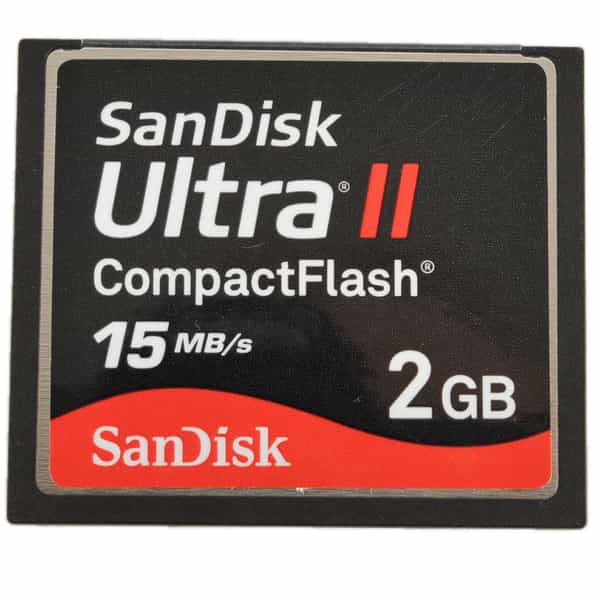 Sandisk 2GB 15MB/s Ultra II Compact Flash [CF] Memory Card