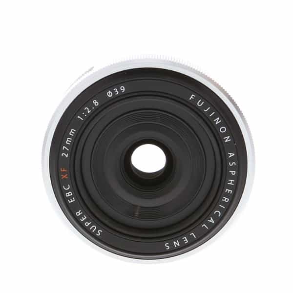 Fujifilm XF 27mm f/2.8 Fujinon APS-C Lens for X-Mount, Silver {39} at KEH  Camera