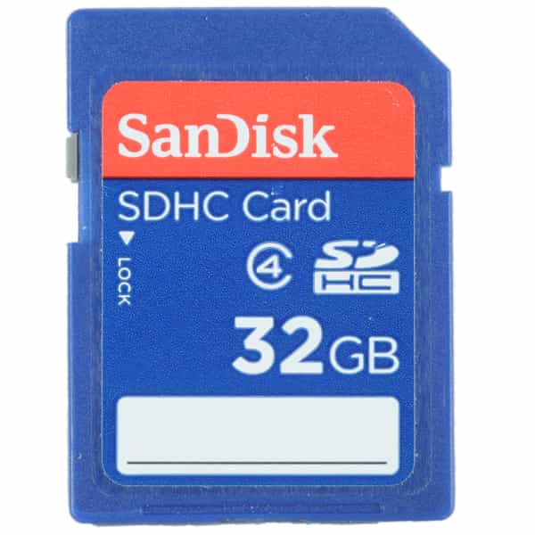 SanDisk 32GB SDHC Class 4 Memory Card