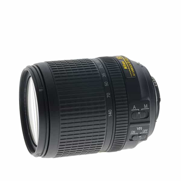 Dialoog voeden steekpenningen Nikon AF-S DX Nikkor 18-140mm f/3.5-5.6 G ED IF VR Autofocus APS-C Lens,  Black {67} at KEH Camera