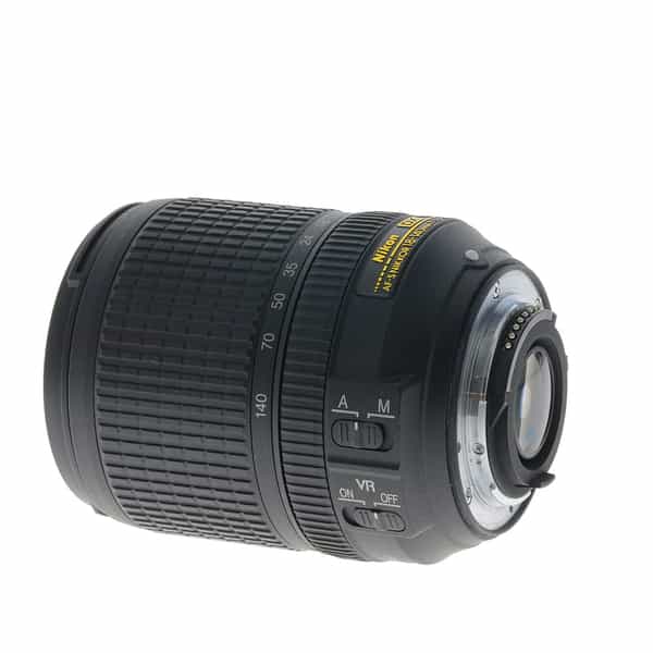 Dialoog voeden steekpenningen Nikon AF-S DX Nikkor 18-140mm f/3.5-5.6 G ED IF VR Autofocus APS-C Lens,  Black {67} at KEH Camera