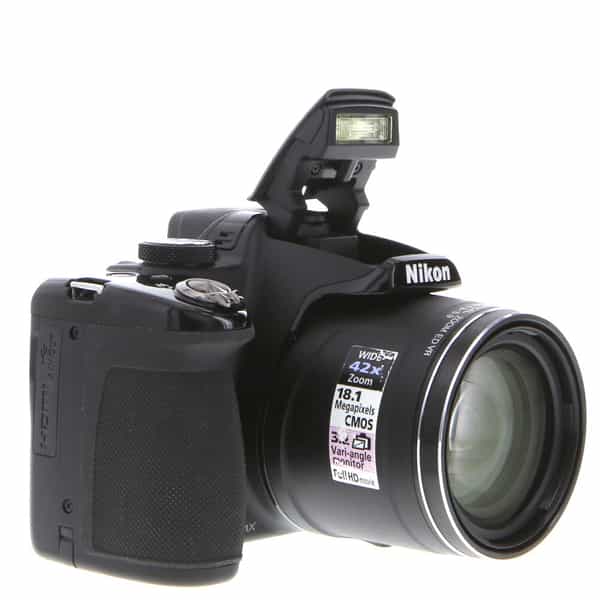 Nikon Coolpix P520 Digital Camera, Black {18.1MP} at KEH Camera