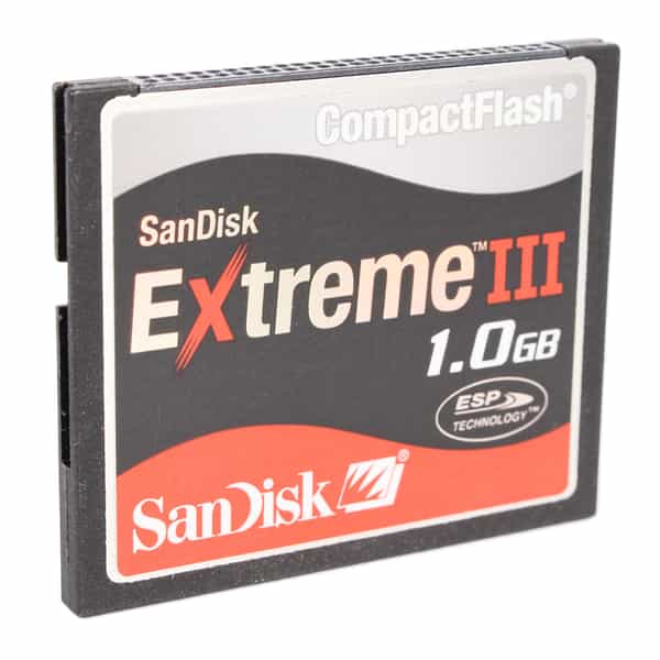 SanDisk 1GB Extreme III Compact Flash [CF] Memory Card
