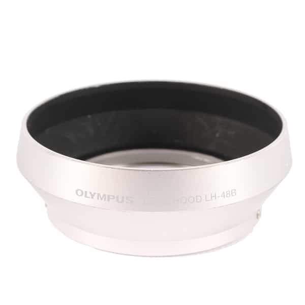 Olympus LH-48B Lens Hood, Silver, for 17mm f/1.8 Micro Four Thirds