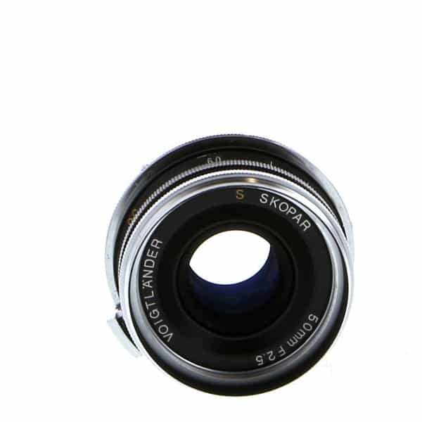 Voigtlander 50mm f/2.5 S Skopar Lens for Nikon Rangefinder Camera