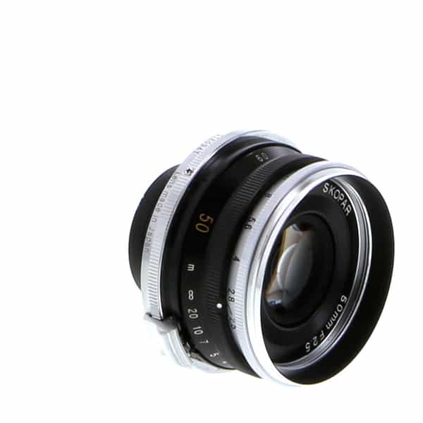 Voigtlander 50mm f/2.5 S Skopar Lens for Nikon Rangefinder Camera